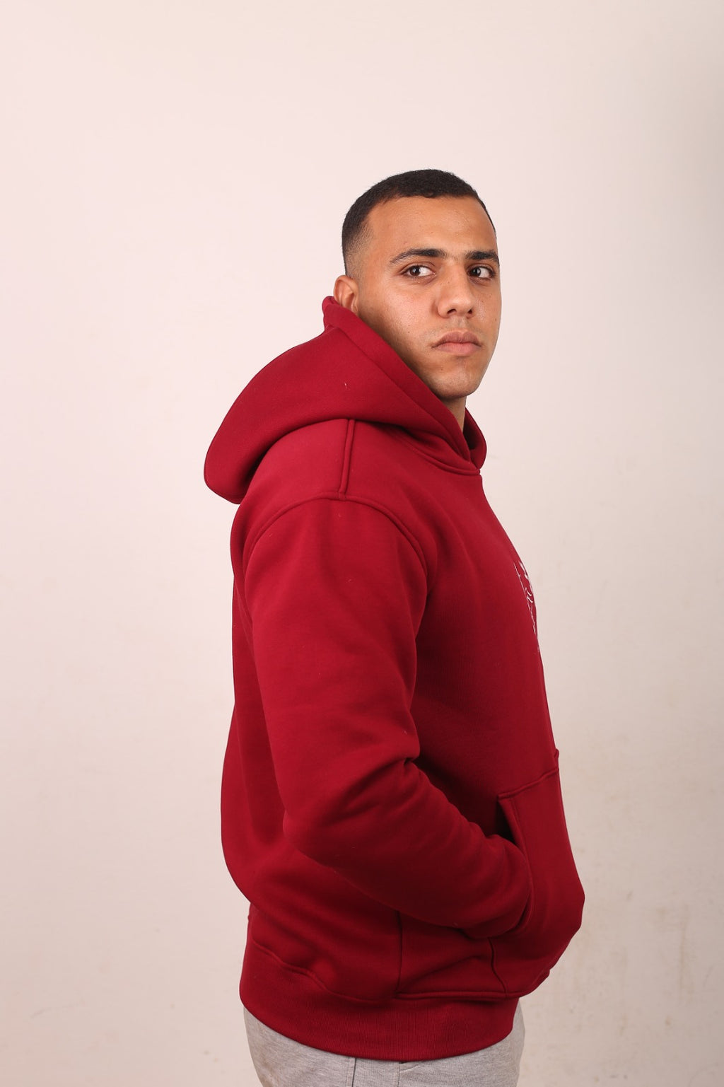 Sigla hoodie Burgundy